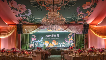 amfAR Palm Beach Gala, 2024. Designed by  JWennes Events.